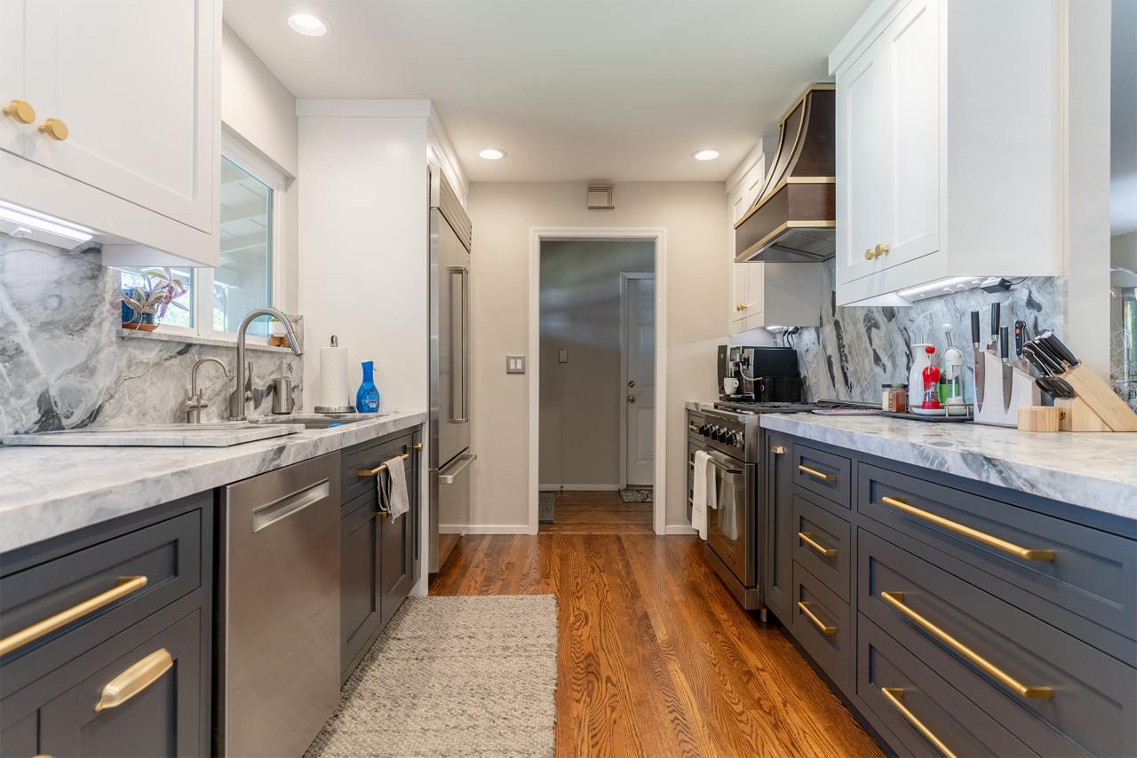 kitchen and bath remodeling san jose navy cabinets ASL Remodeling