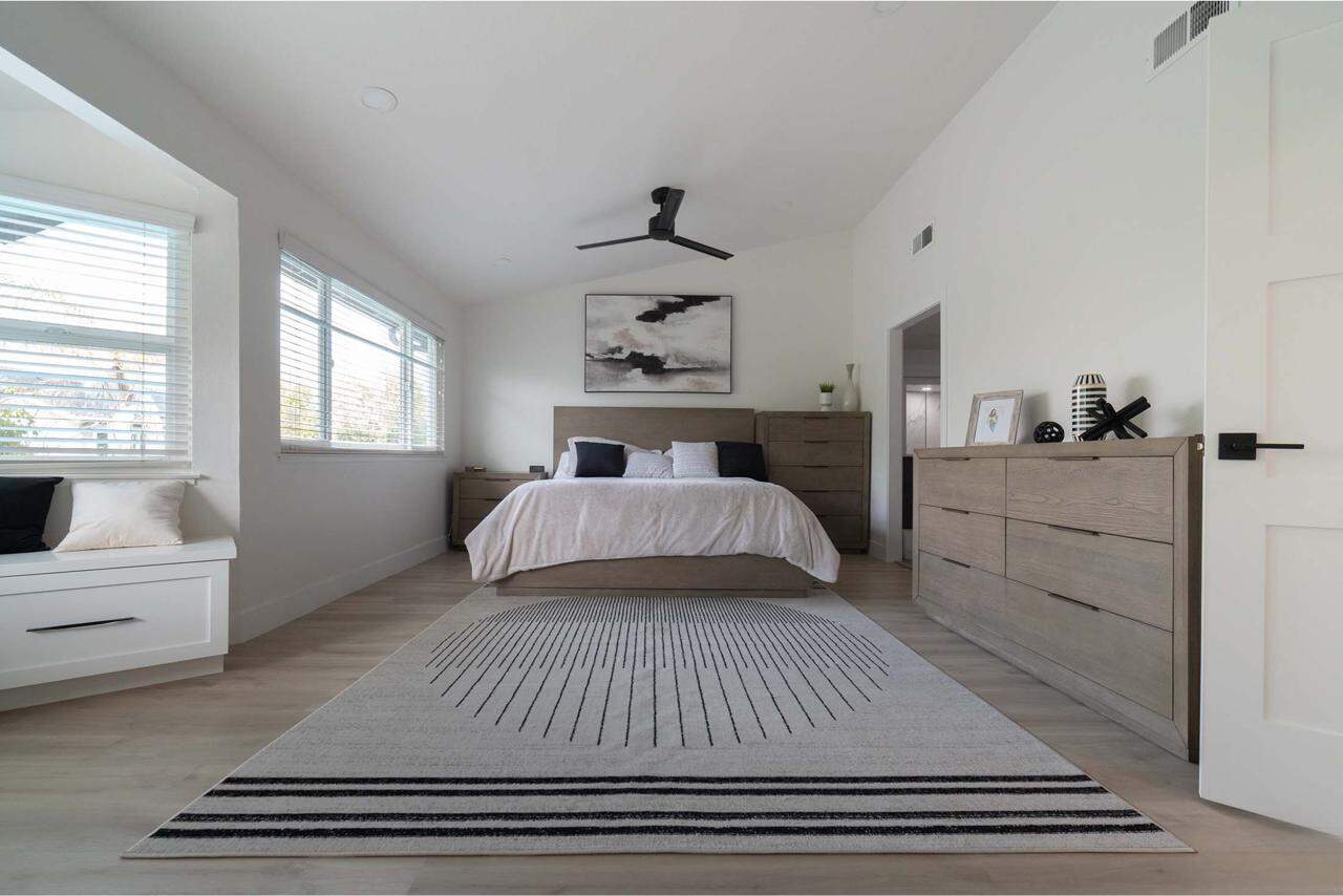 Remodeling San Mateo modern bedroom interior renovation by ASL Remodeling
